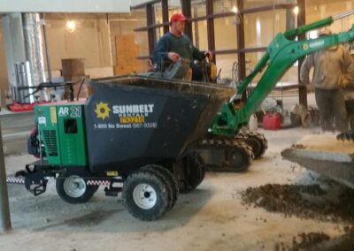 On-going construction