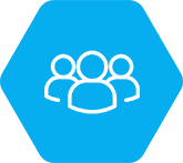 About Us Three People Icon